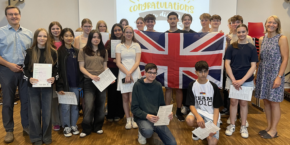 Erfolgsgeschichte auf Englisch